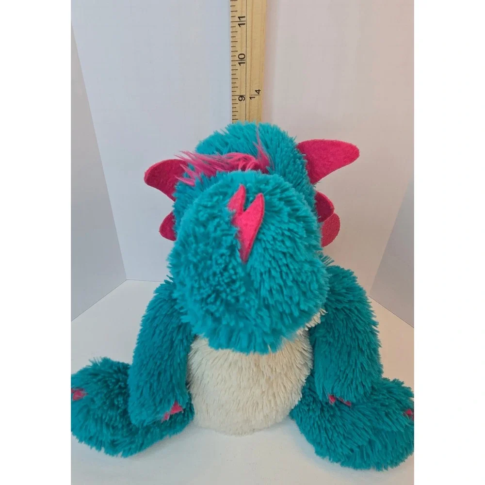 Intelex Warm and Cosy Heatable Blue Dragon Plush Stuffed‎ Animal 9 Inches
